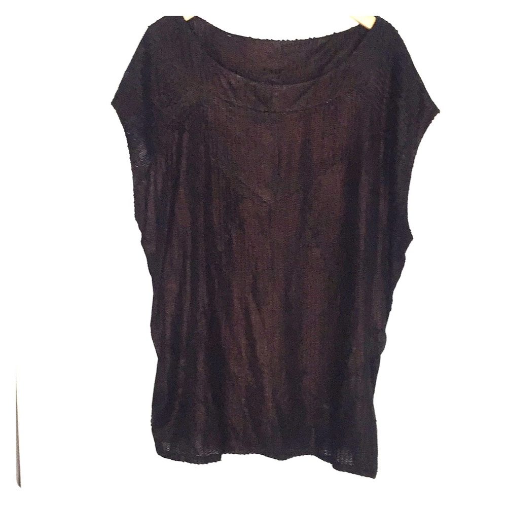 All Saints Spitalfields Leather T-shirt Dress